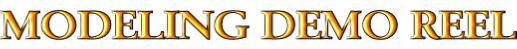 MODELING DEMO REEL